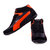 Stylos Mens Black and Orange Casual Shoes