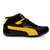 Stylos Mens Black and Yellow Casual Shoes