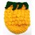 Pineapple fruit shape crochet baby bottle cover