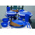 Cutting EDGE Solitaire Microwaveable Dinner Set For 4 28pcs Blue