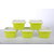 Cutting Edge Snap Tight Air Tight Storage Containers Plus Set of 2 Light Green