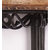 Onlineshoppee Wooden & Wrought Iron Wall Bracket Size (LxBxH-10x5x9) Inch