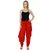 Pistaa Combo of Womens Cotton Beige,Black and Red Full Patiala Salwar Pant
