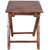 Onlineshoppee Wooden Antique Foldable Table Size(LxBxH-12x11x15) Inch