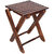 Onlineshoppee Wooden Antique Foldable Table Size(LxBxH-12x11x15) Inch