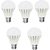 LED Bulb Bright White Light Combo of 9w (1 Set of 5 Pieces)