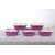 Cutting EDGE Snap Tight Air Tight Storage Containers Set Of 6 Purple 1000 ml