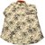 Jain Sons Casual Wear Cotton Cream Black Printed Shirt