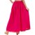 Decot Paradise Pink Color Plain Printed Regular Long Skirt For Womens