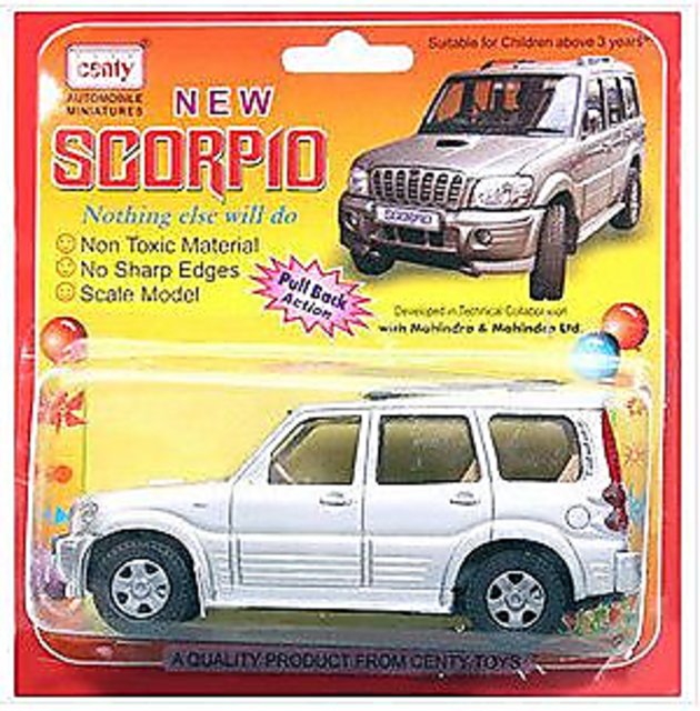 scorpio toy car