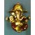 Little lord Golden Ganesha Idol