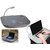Grey Multifunction Laptop Cushion Stand With Cup Holder  5 Led Light - LPCUS1G