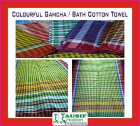 New Colourful Gamcha / Bath Cotton Towel (West Bengal Special)