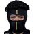 POLLUTION MASK FULL FACE CAP FOR BIKE RIDING/WALK/CYCLE/ TRAFFIC Unisex- Black
