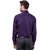 Formal Shirt Dark Purple Color Slim Fit for Men