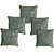 Furnishing zone grey  jute Cushion covers set of 5