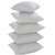 JOJO DESIGNS Set of 5 pcs of White Cushion Fillers 16 inch X 16 inch