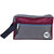3G Bags Grey & Maroon Travel Pouch