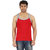 Arkatic Mens Premium Innerwear Red GYM Vest (Pack of 1)