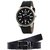 Atc Black Leather Analog Watch And Belt Combo - BTB-04