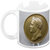 Homesogood Antique Coin Of Napoleon White Ceramic Coffee Mug - 325 Ml