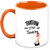 Homesogood Transform Your Thinking Office Quote White Ceramic Coffee Mug - 325 Ml