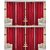 Geo Nature High Quality Eyelet Door Curtain Set Of 8 (Size-4X7 Feet) (CR2095)
