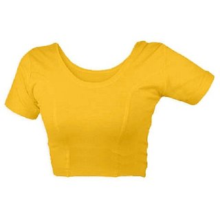 readymade yellow blouse