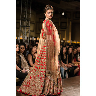 Bollywood Replica Alia Bhatt Red Lehenga Choli 7007 SAM 205