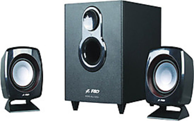 F&d f203g hot sale 2.1 multimedia speakers