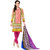 Drapes Multicolor Cotton Printed Salwar Suit Dress Material (Unstitched)