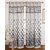 DeaLIN Contemporary Fancy Designer Traditional Jacquard Door Curtains(Pack Of 2)