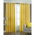 Geo Nature DESIGN HOME Eyelet yellow door curtains set of 2 (C1R002)
