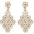 Kriaa Gold Plated  Gold Studs For Women