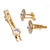 Sushito Sparkling Golden Cufflink With Tie Pin JSMFHMA0438