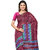 Fabdeal Purple Colored Cotton Printed Saree (VIRSR1014MR)