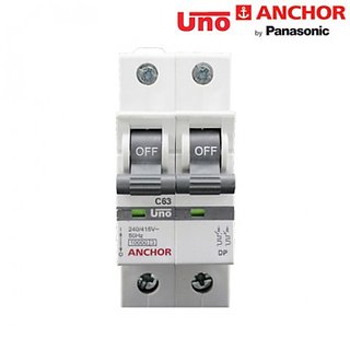 Anchor Uno 63A Dp C Type Mcb