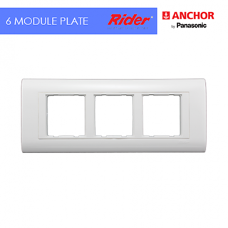 Anchor Rider 6 Modular Frame Regency Series White (5 Pcs)