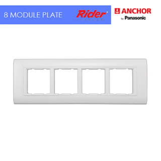 Anchor Rider 8 Modular Horizontal Frame Regency Series White (05 Pcs)