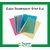 New Clear Transparent Strip File / A4 Size / Assorted Colours (Set of 20 Pc.)