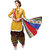 Drapes Yellow Cotton Plain Salwar Suit Dress Material (Unstitched)