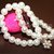 Beautiful Design New 2015 925 Sterling Silver Fashion natural pearl Bracelet