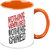 Homesogood Nothing Ventured Nothing Gained Office Quote White Ceramic Coffee Mug - 325 Ml