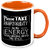 Homesogood Take Responsibility For Yourself Office Quote White Ceramic Coffee Mug - 325 Ml