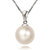 Natural Shell Beads 925 Sterling Silver lovers Floating Pendant Locket Charms