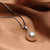 Natural Shell Beads 925 Sterling Silver lovers Floating Pendant Locket Charms
