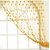 Shiv Kirpa Yellow Heart Curtain Set Of 2