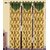 shiv Shankar Handloom Set of 3 Door Curtains(7X4 Feet)