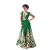 BanoRani Green Color Faux Georgette  Embroidery Full Length Anarkali Gown Style