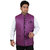 Getabhi Purple Polyester Modi Jacket